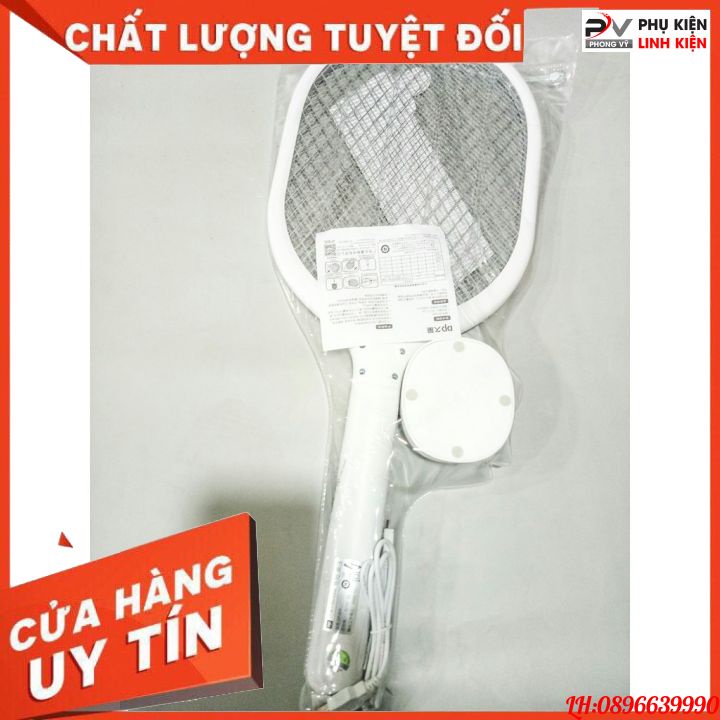 Vợt muỗi thông minh tự động DP-834 tích hợp đèn LED cao cấp thu hút muỗi hiệu quả (tặng dây sạc và đế sạc)