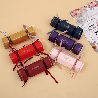 Hộp giấy hình kẹo, hộp quà đựng bánh kẹo socola quà tặng trang trí tiệc, giỏ quà tết