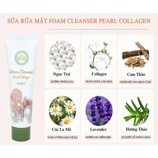 Sữa rửa mặt tinh chất ngọc trai