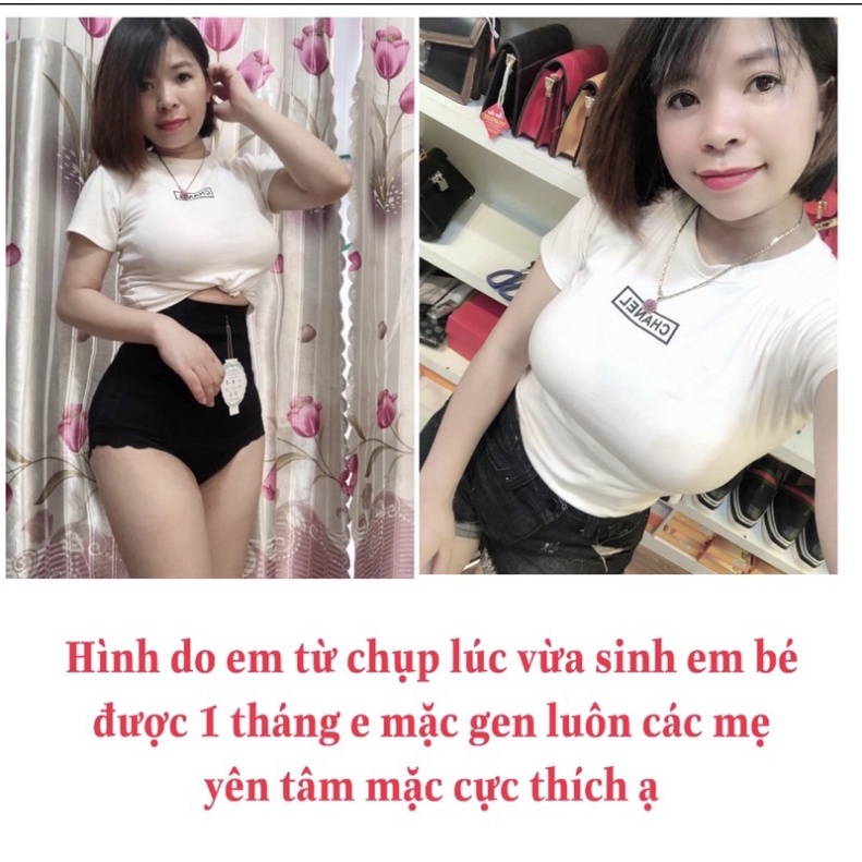 Quần nịt bụng dưới thon gọn nâng mông chất thun co giãn chống quận vigol.vn helobaby