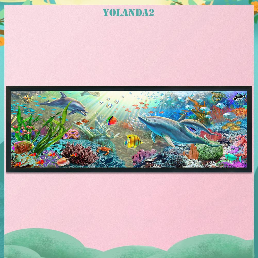 Bộ Tranh Thêu Chữ Thập Tự Làm 11ct Hình Đại Dương Toàn Bộ