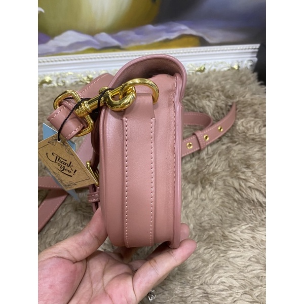 Túi xách màu hồng size 17