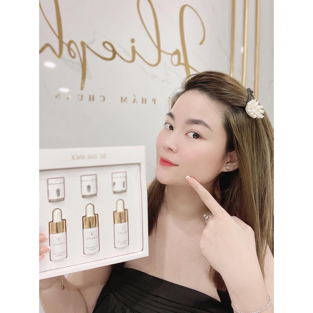 Serum Tinh Chất Ngăn Ngừa Lão Hóa, Dưỡng Da Be'Balance Luxe Pretox Kit - 30ml (3 lọ)