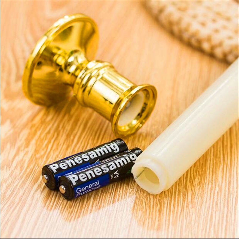 Đèn Led Nến Dài Chạy Bằng Pin