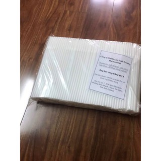 Ống hút nhựa cong trắng phi 6