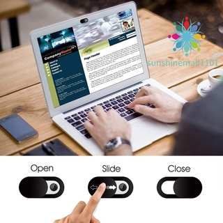 Set 3 / 6 Nắp Trượt Siêu Mỏng Bảo Vệ Webcam Laptop / Máy Tính Bảng / Pc / Điện Thoại