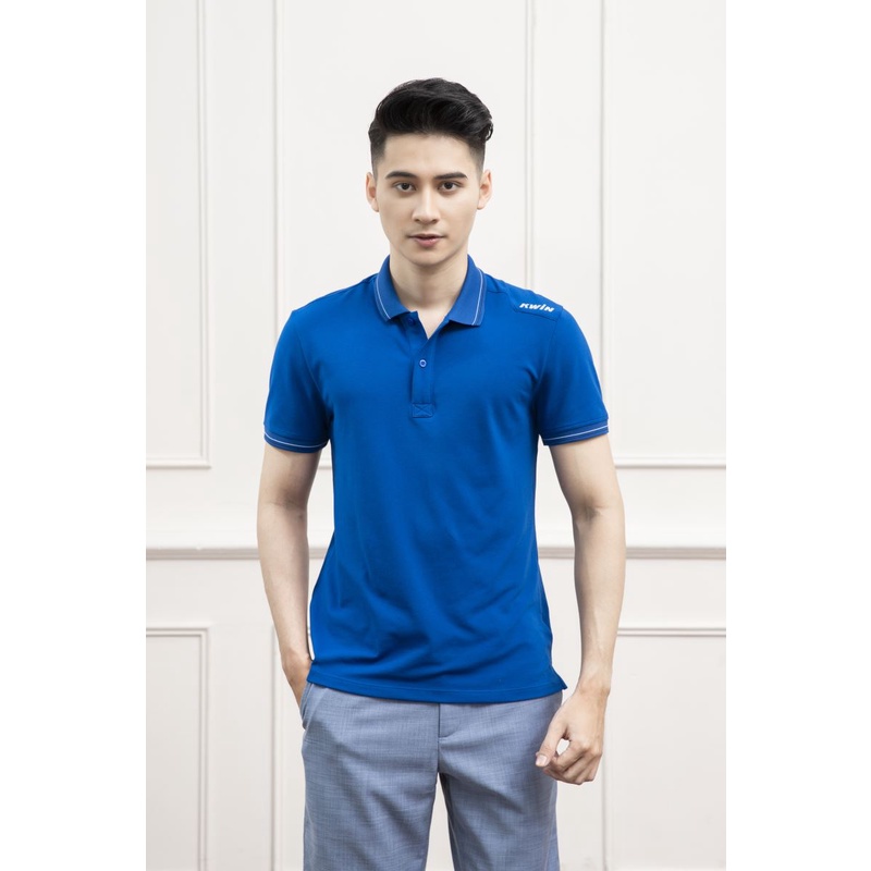 Áo Polo Kwin KPS025s1 -Regular Màu Xanh Biển còn S/M/L/XL/XXL