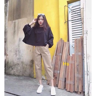 Áo Croptop Trơn (Kèm Ảnh Thật Và Video)