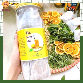 Trà cam sả lá dứa dạng túi lọc