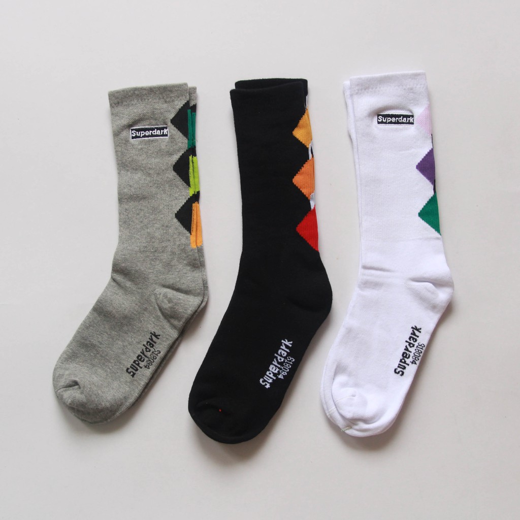 Vớ nam cổ cao Superdark - By Hachiko