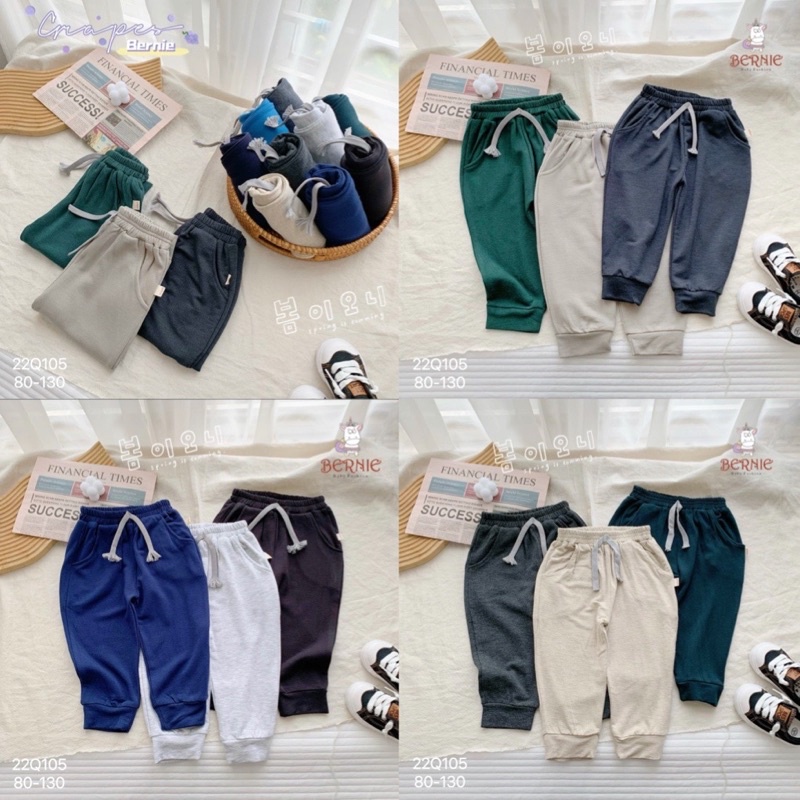 SET 3 QUẦN JORRGER SIÊU MỀM ĐẸP CHO BÉ