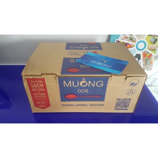 ( RẺ NHẤT ) Hộp muỗng nhựa cao cấp ( 1 Hộp / 1KG )