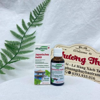 Dầu thảo dược japanisches heilol altapharma- xách tay đức 30ml