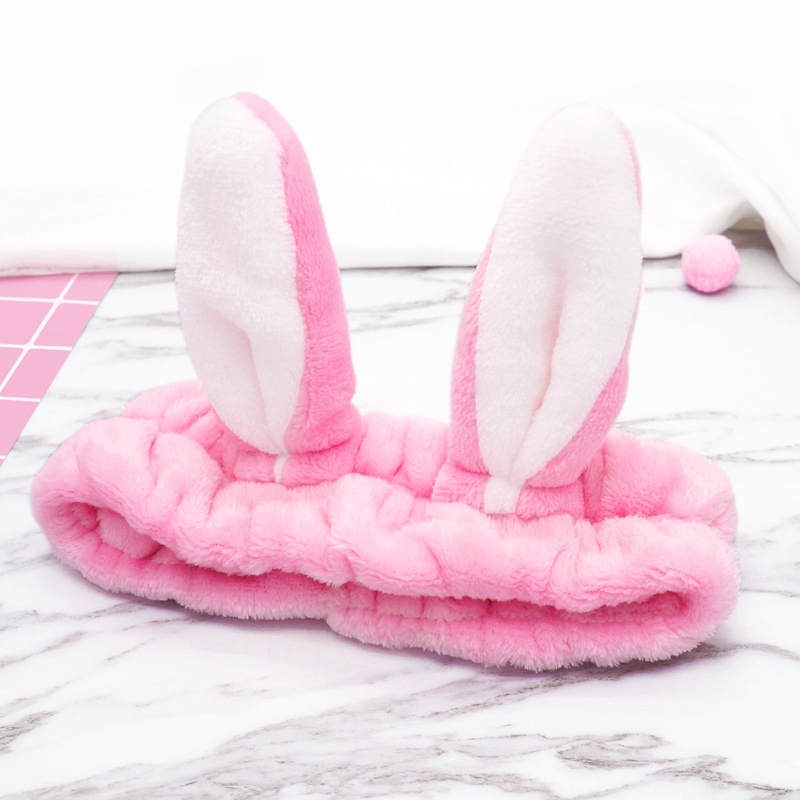 Băng Đô Hình Tai Thỏ Xinh Xắn Cho Nữ