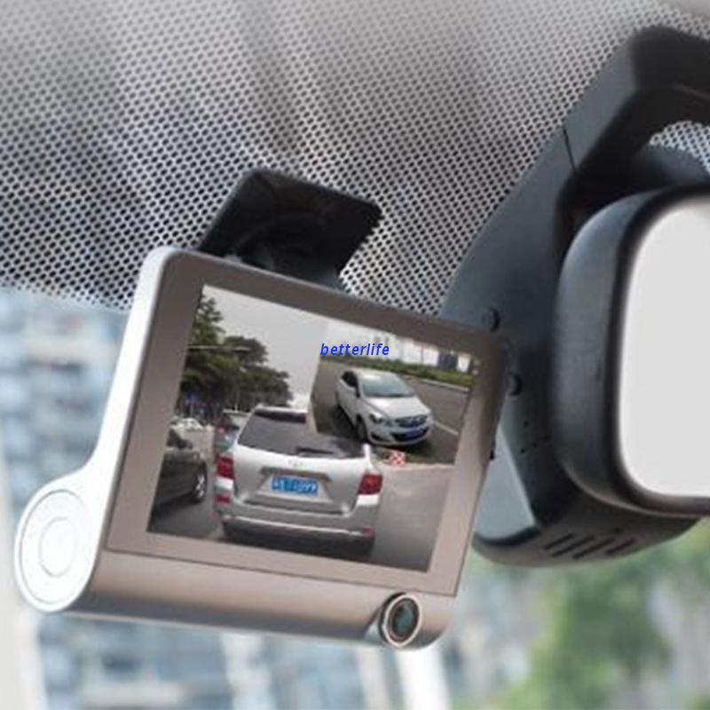 BTF 4in 1080P Car Three Lens Night Vision Driving Recorder Reversing Camera | WebRaoVat - webraovat.net.vn