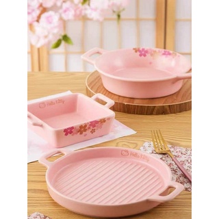 Chảo, thố Hello Kitty hồng