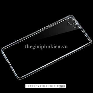 Ốp lưng silicon dẻo trong suốt OPPO R5