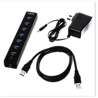 Hub usb 3.0 7 cổng usb 3.0 orico h7013-u3-ad tốc độ cao kèm nguồn 5v