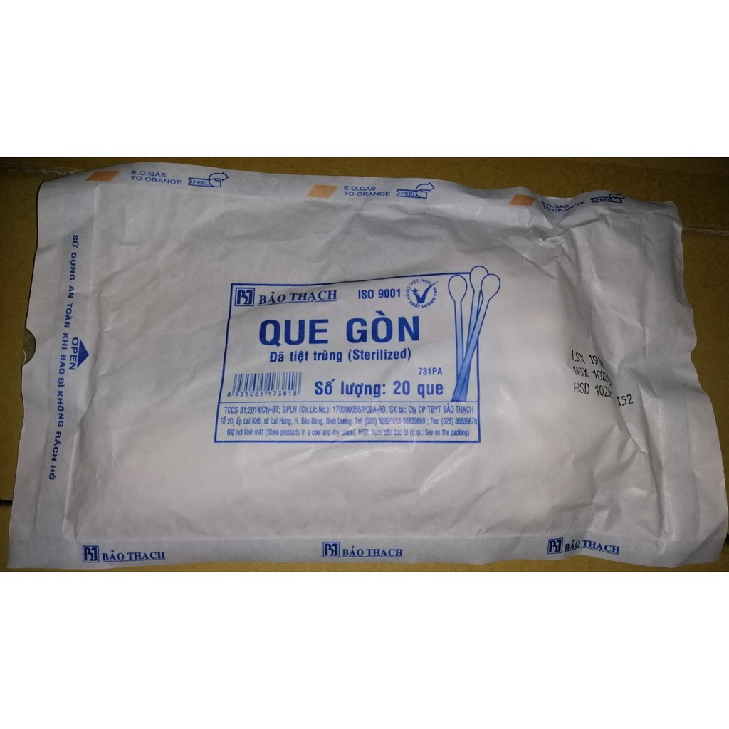 Que gòn lớn tiệt trùng Bảo Thạch