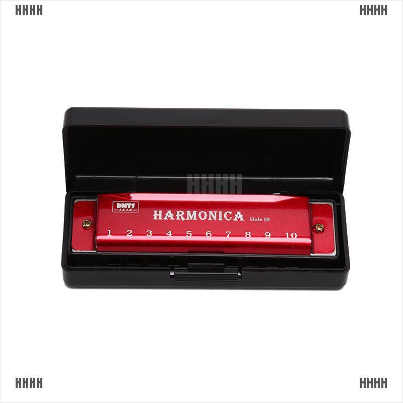 Kèn Harmonica 10 Lỗ Dành Cho Người Mới Bắt Đầu Học