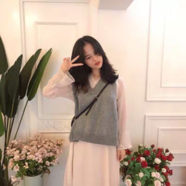 Sét váy gile dịu dàng - BHGT
