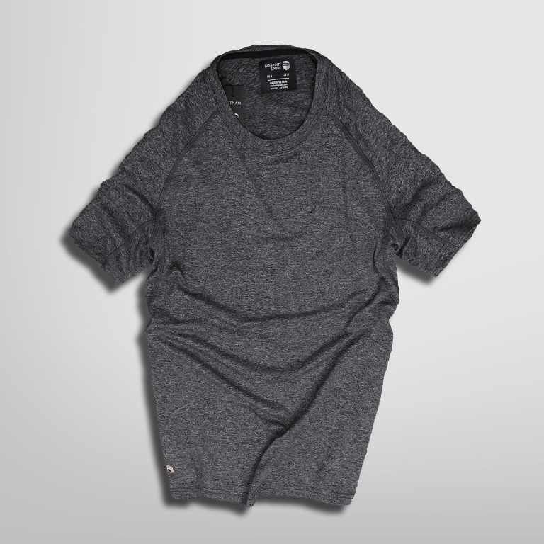 Áo Thun Nam Thể Thao Mặc Ở Nhà Cổ Tròn Vải Poly Cao Cấp Basic Áo Phông Nam Chạy Bộ Tập Gym - Big Sport, BS12 | BigBuy360 - bigbuy360.vn