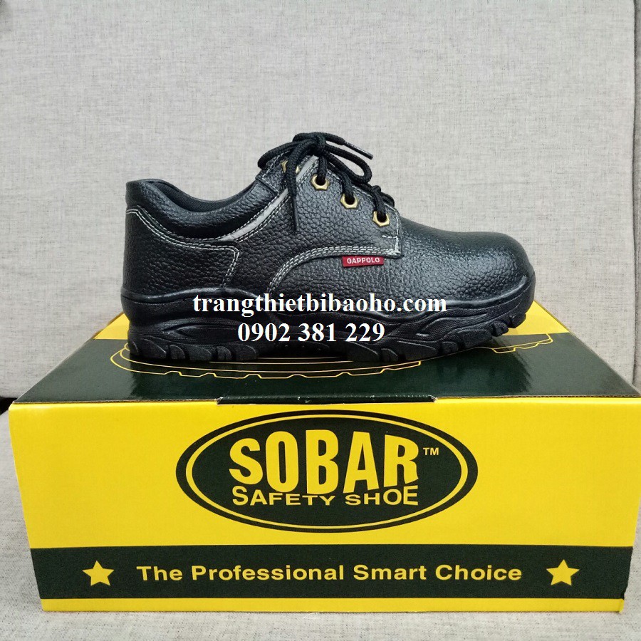 Giày bảo hộ lao động Sobar GAPPOLO GP-207 phối phản quang (không kèm hộp)