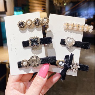 Kẹp Tóc Đính Đá Xinh Xắn Sang Trọng Dành Cho Nữ