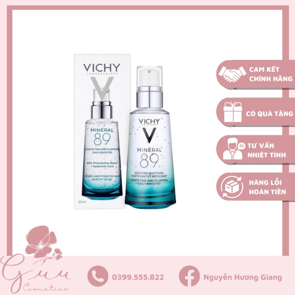 Tinh chất khoáng cô đặc Vichy 89 50ml - Guu