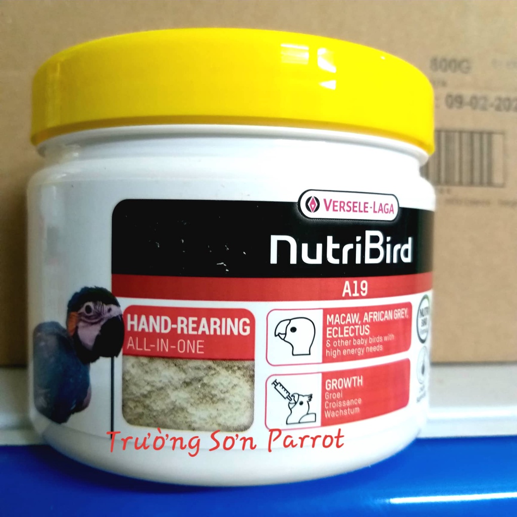 1 hũ nguyên seal 250g bột a21/ bột a19 cho chim non, chim vẹt non, yến hót, chim cảnh,..
