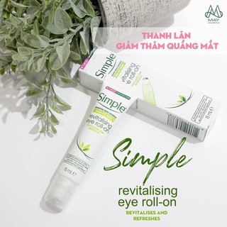 Kem mắt Simple Revitalising Eye Roll-On Eye Balm 15ml
