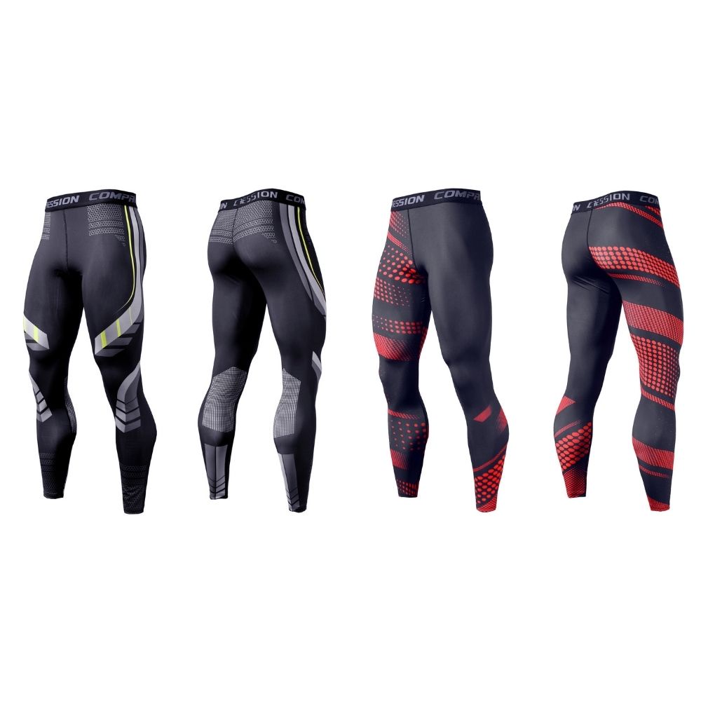 Quần legging thể thao thấm hút mồ hôi nhanh dành cho nam