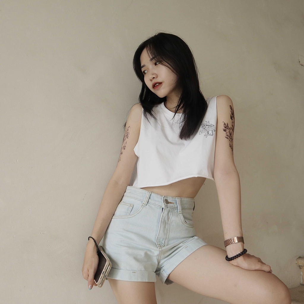 ÁO TANKTOP TRẮNG IN2000CLOTHING