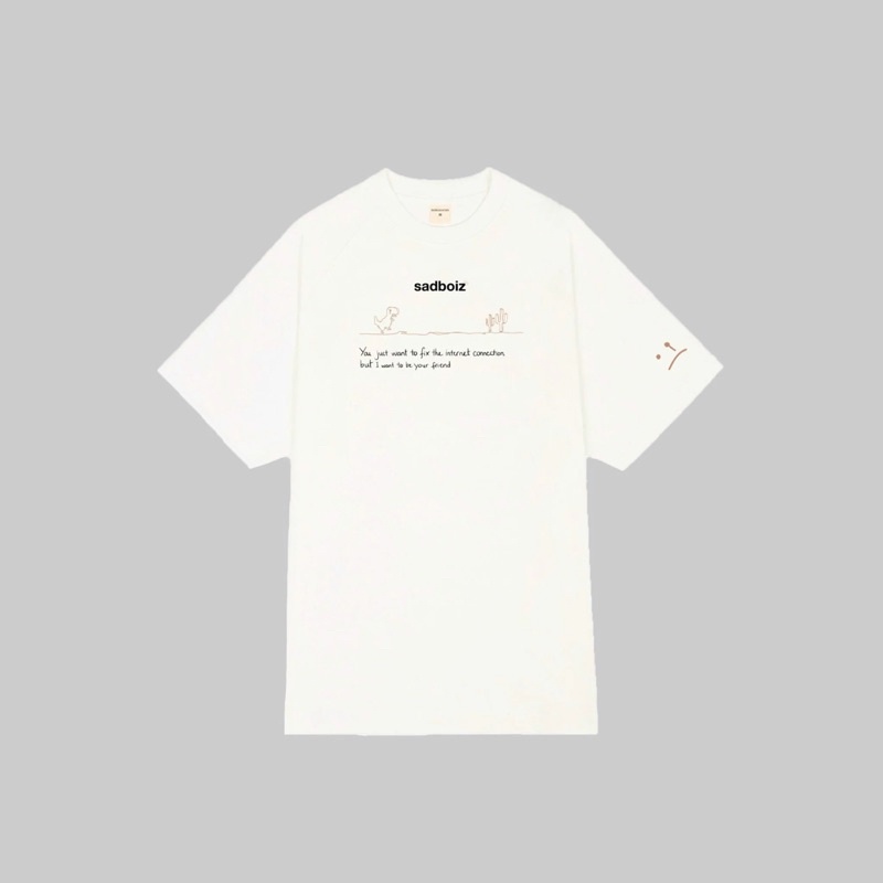 Áo thun SADBOIZ SADDINO SS2 black/white SADBOIZAINTCRY