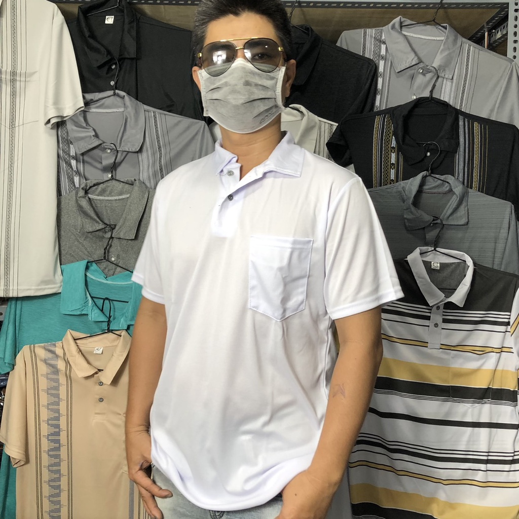 COMBO 4 Áo thun nam trung niên cotton lạnh tay ngắn polo trơn form rộng cổ trụ - Xưởng sỉ Toàn Phát | BigBuy360 - bigbuy360.vn