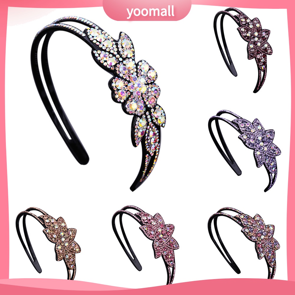 Cài Tóc Hoa Đính Đá Thời Trang