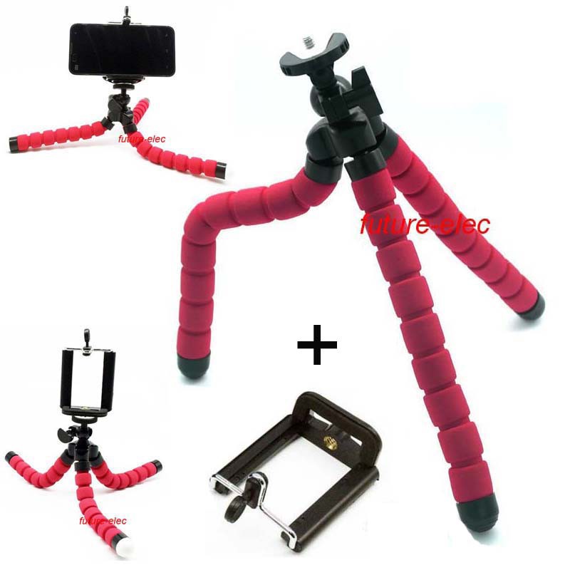 Chân Tripod Bạch Tuộc Xốp - Uốn Siêu Dẻo Mọi Địa Hình