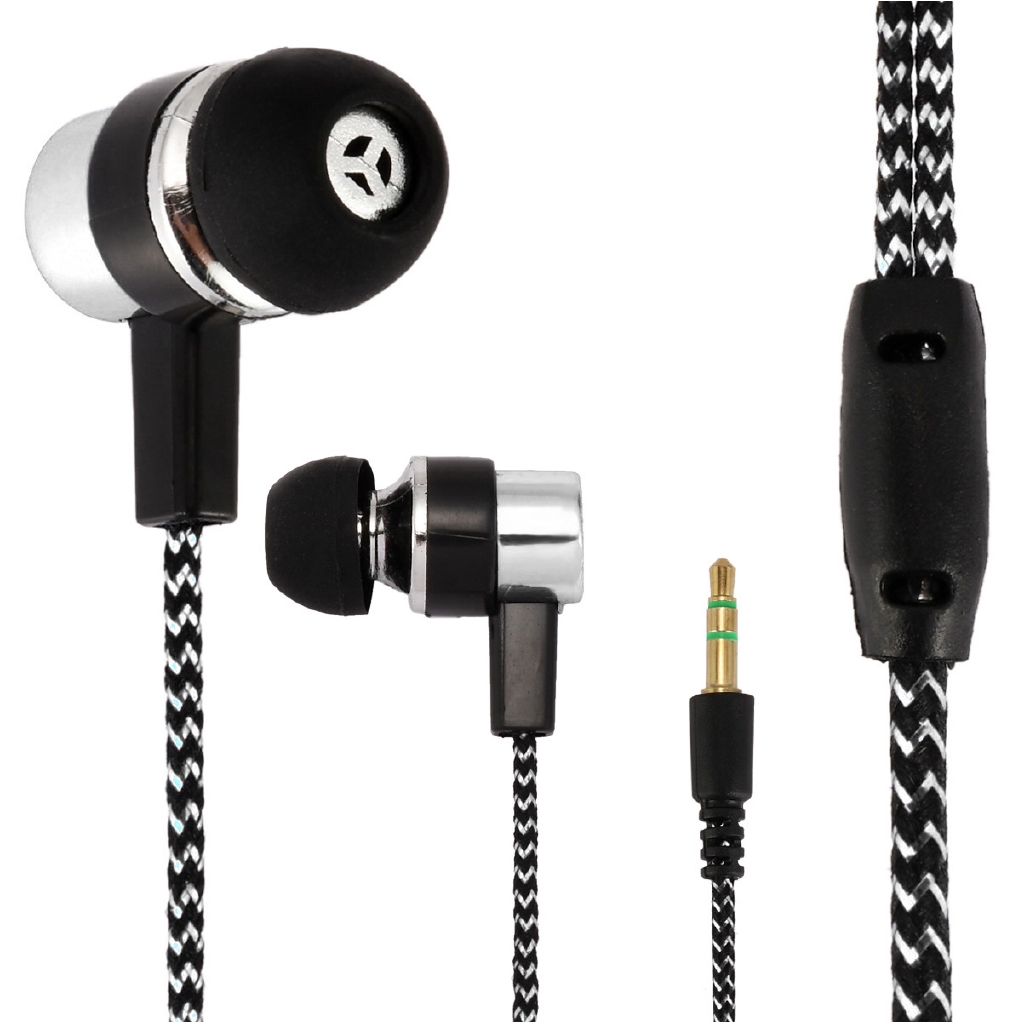 Tai nghe có dây nhiều màu nhét tai âm thanh chất lượng cao