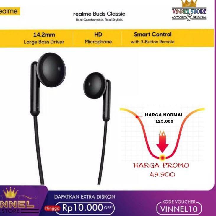 Tai Nghe Nhét Tai Realme Buds Chính Hãng 100%