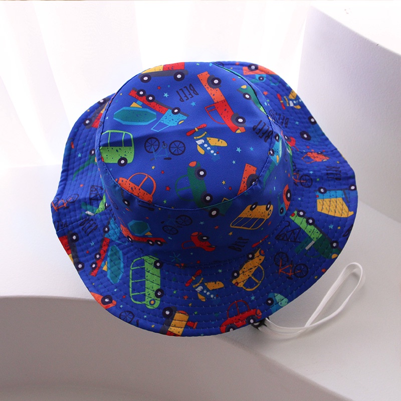 Nón Vành Họa Tiết Dưa Hấu / Khủng Long Hoạt Hình Dễ Thương Cho Bé 1-4 Tuổi