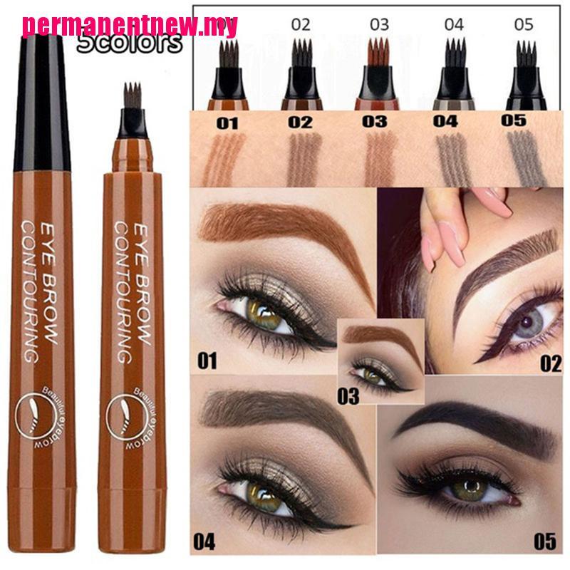 (hàng Mới Về) Bút Kẻ Lông Mày Dạng Phẩy Sợi Chống Nước Tiện Dụng | BigBuy360 - bigbuy360.vn