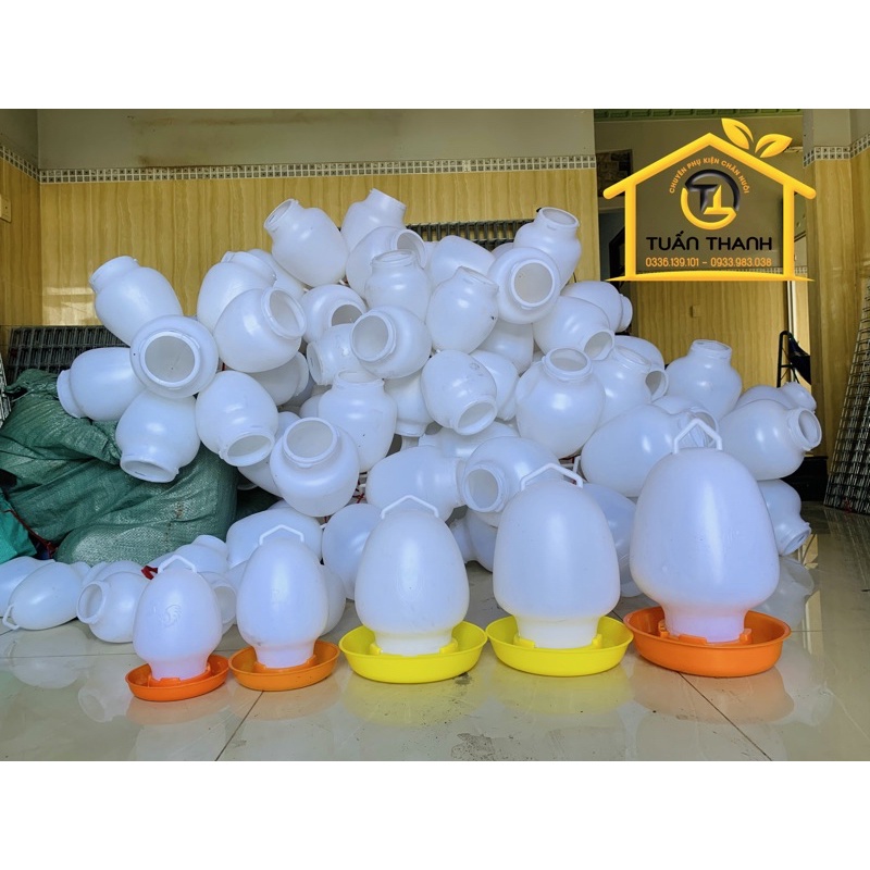 Bình nước cho Gà 1L , 2L , 4L , 6L , 8L