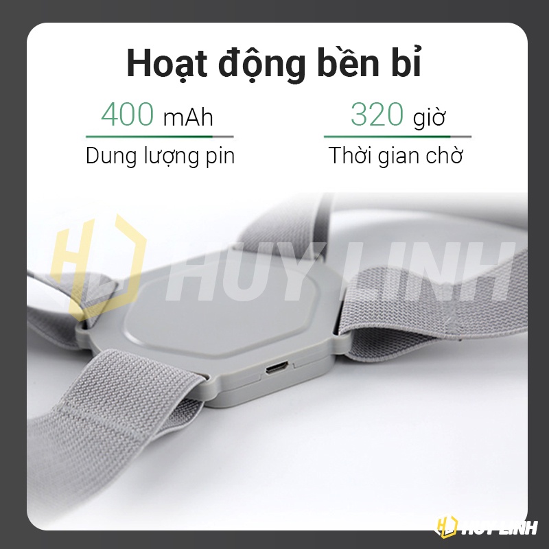 Đai định hình chống gù lưng chống cận cho bé Intelligent Induction Appliance J3000 - Có cảnh báo rung ngồi sai tư thế