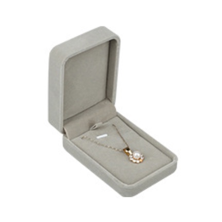 Hộp nhung đựng trang sức đựng mặt dây chuyền, vòng tay bọc nhung sang trọng