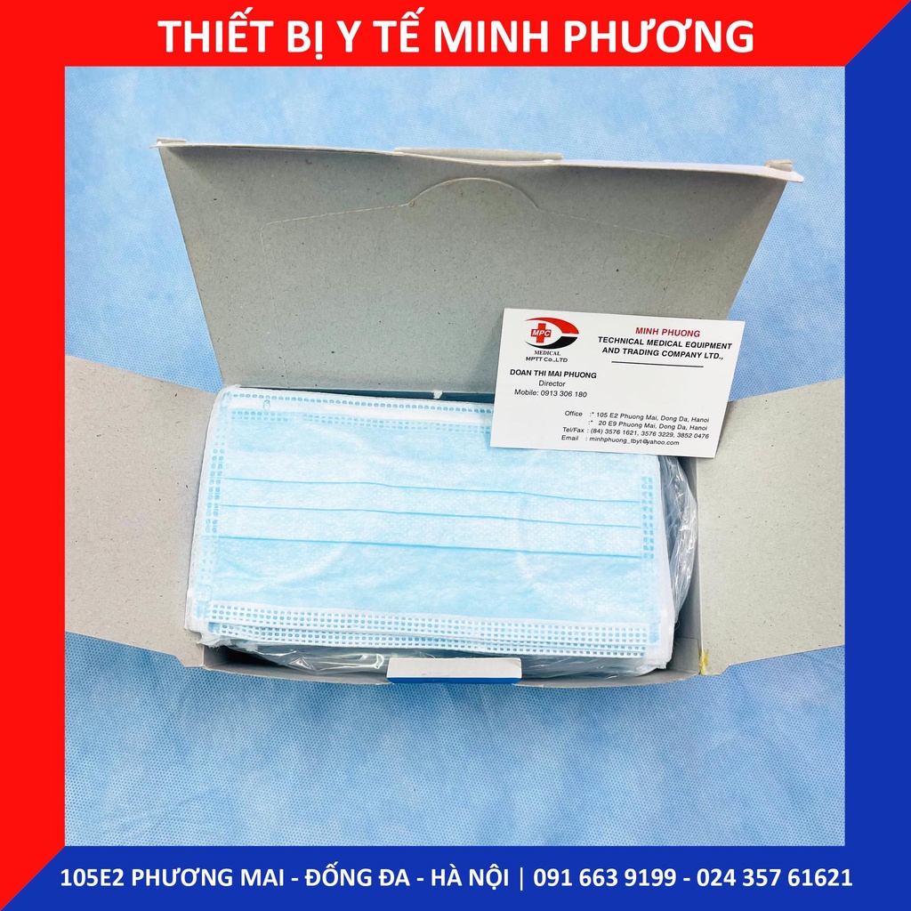 Khẩu trang y tế 3 lớp kháng khuẩn An Lành