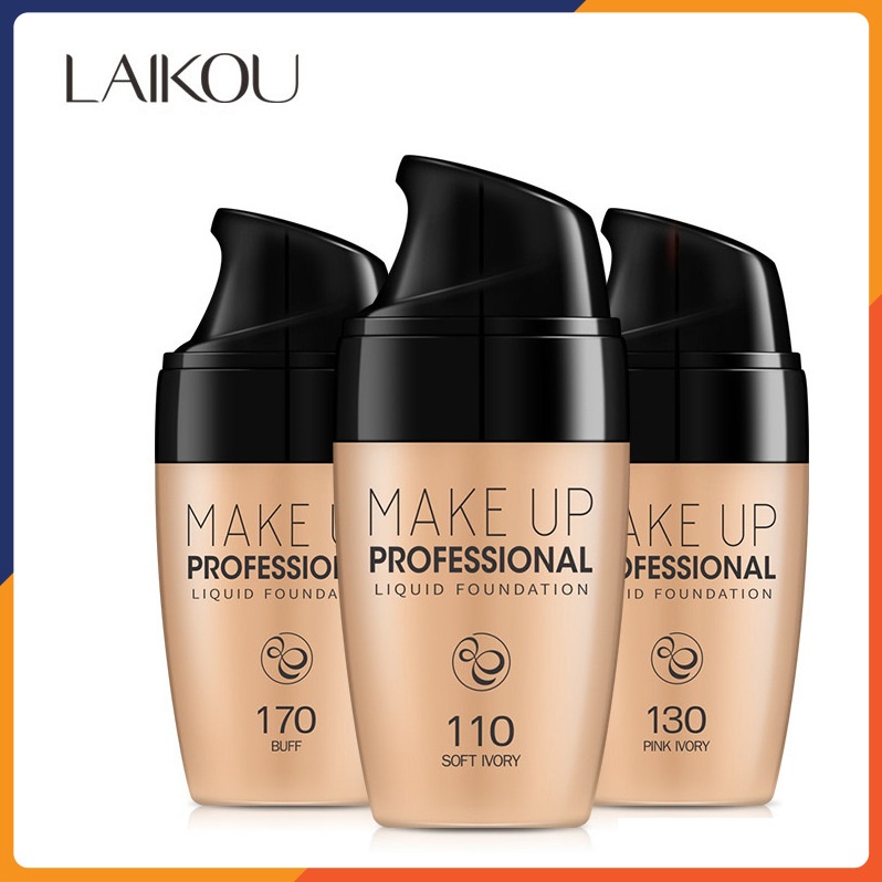 Kem nền che phủ hoàn hảo LAIKOU - Kem nền kiềm dầu lâu trôi nội địa Trung 30ml SPU007
