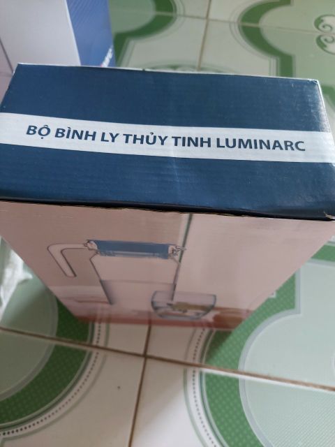 Bộ bình ly thuỷ tinh luminarc