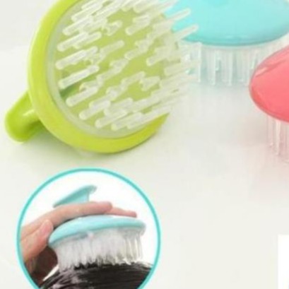Bàn Chải Massage Gội Đầu Thư Giãn, Giảm Rụng Tóc