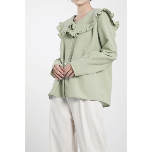 Nimi - Áo dáng rộng cổ bồng bềnh Annie blouse | BigBuy360 - bigbuy360.vn