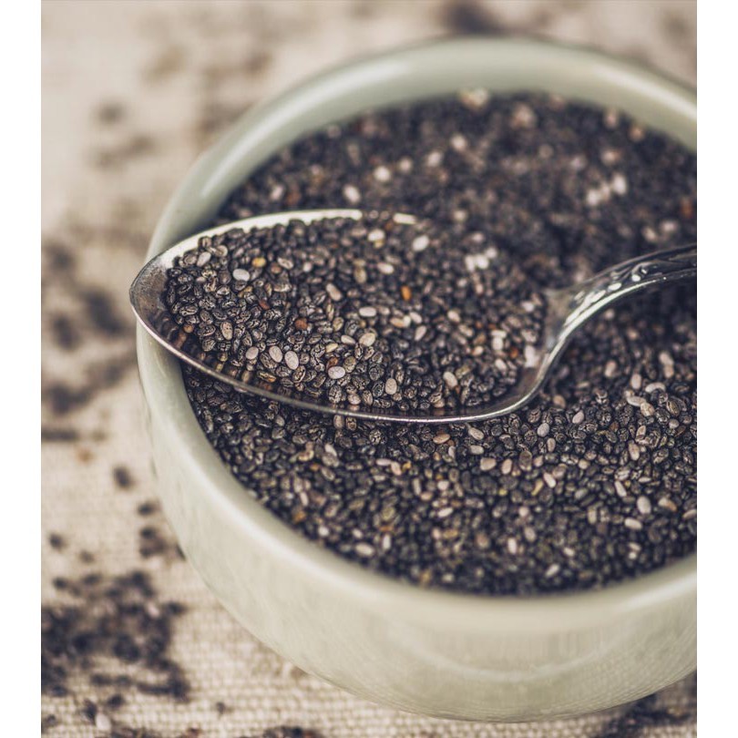 Hạt Chia Úc Organic Chia Seeds Túi Đen 500gr (Hàng Chuẩn)